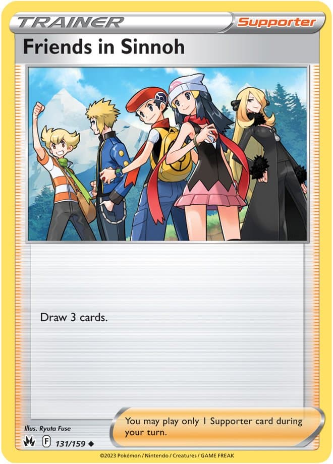 Crown Zenith Trainer Friends In Sinnoh