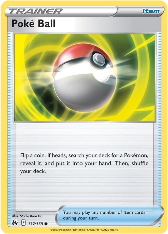 Crown Zenith Trainer Poke Ball
