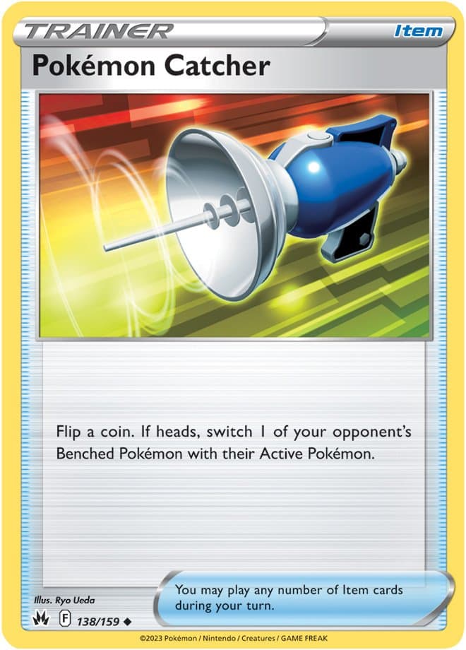 Crown Zenith Trainer Pokemon Catcher