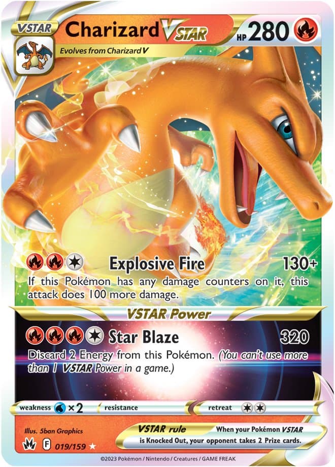 Crown Zenith Charizard Vstar