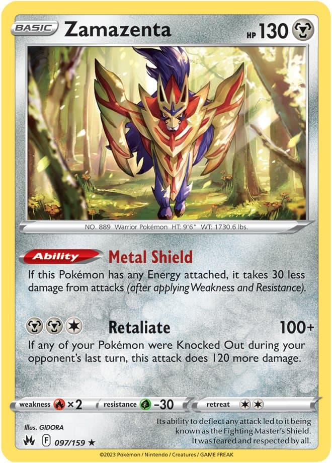 Crown Zenith Zamazenta