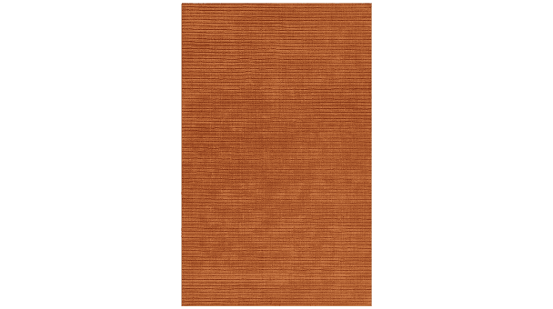 Rust Wool Area Rug