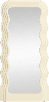 Wavy Floor Mirror