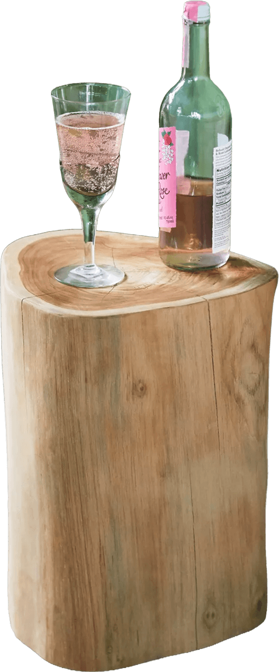 Teak Root Stool