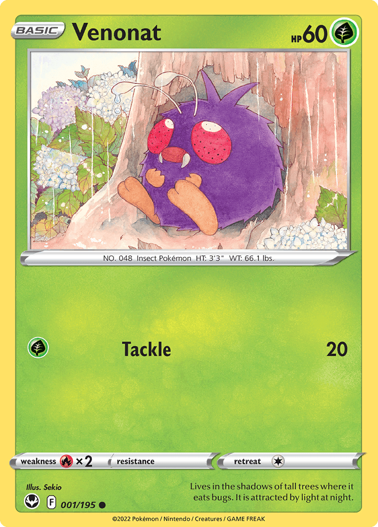 Silver Tempest Venonat 001
