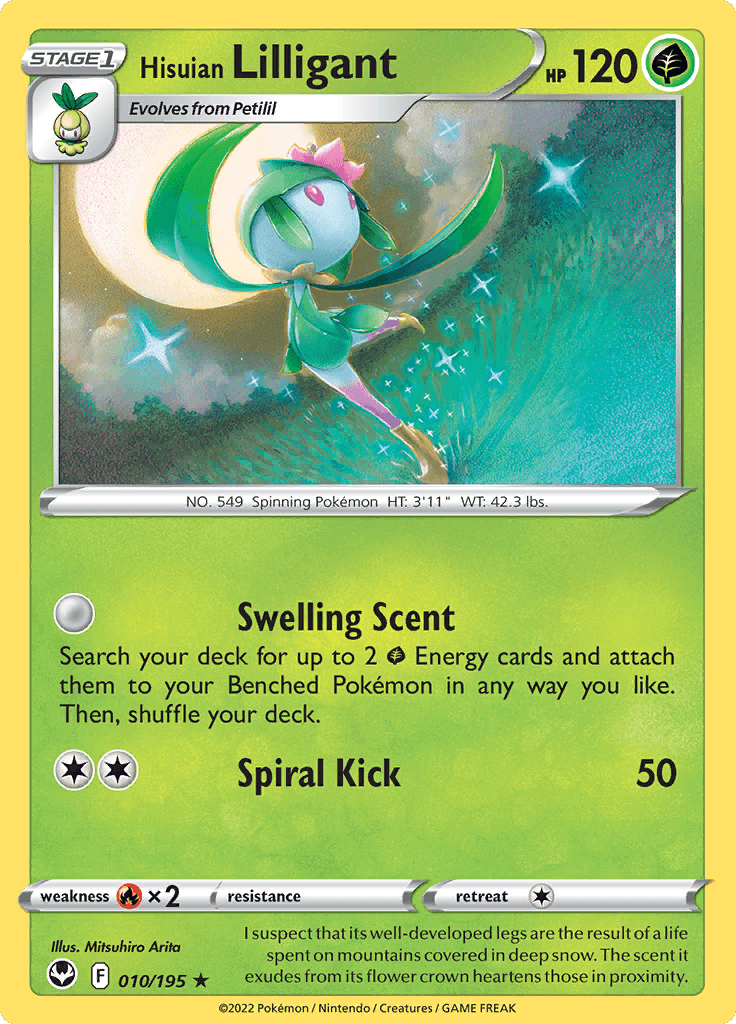 Silver Tempest Hisuian Lilligant 010