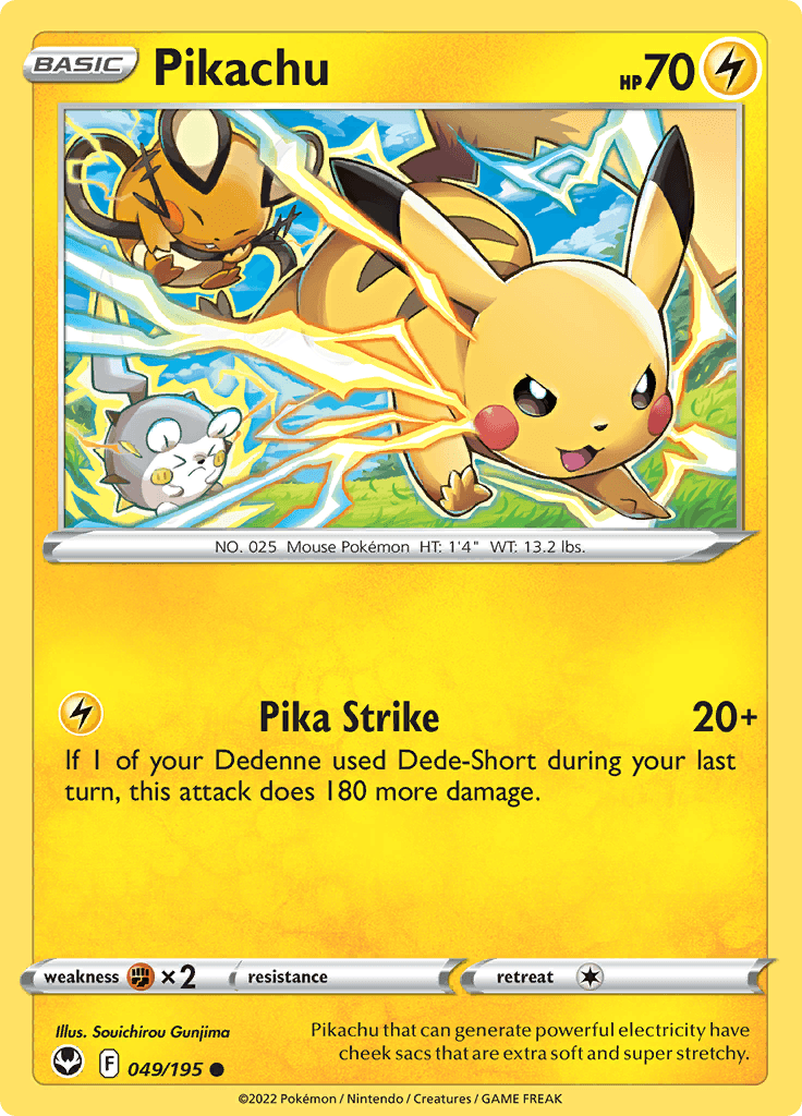 Silver Tempest Pikachu 049