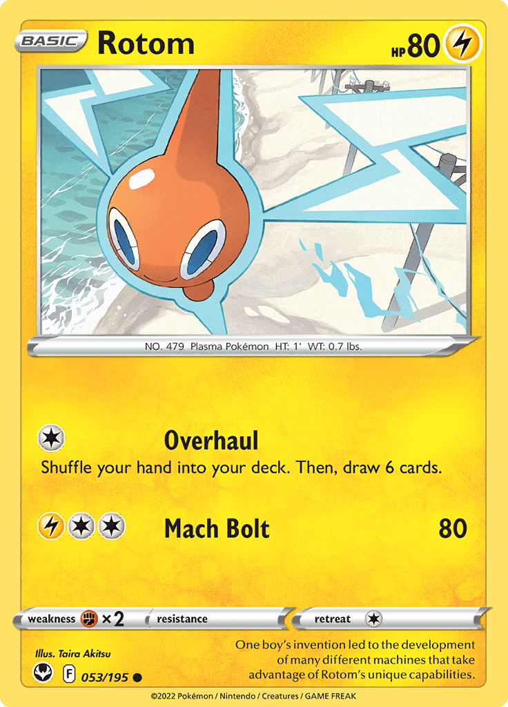 Silver Tempest Rotom 053