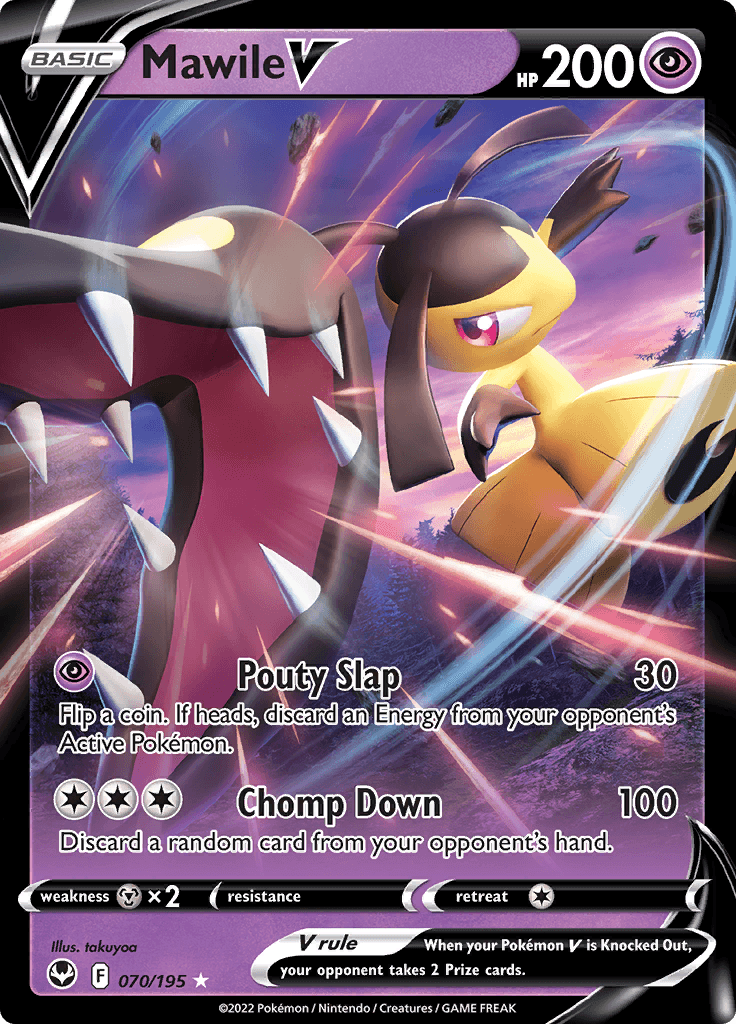 Silver Tempest Mawile V 070