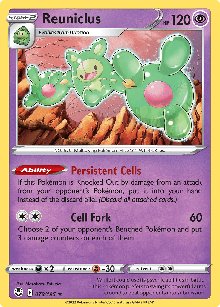 Silver Tempest Reuniclus 078