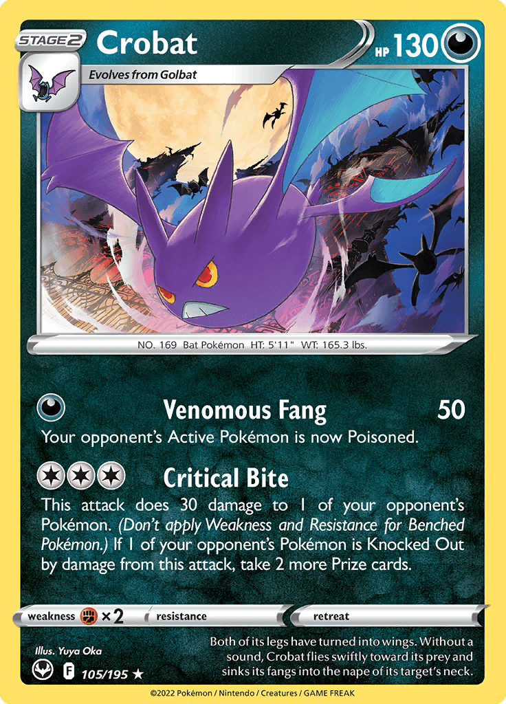Silver Tempest Crobat 105
