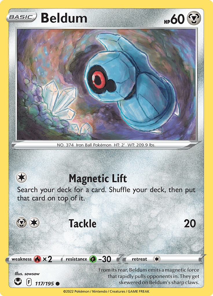 Silver Tempest Beldum 117