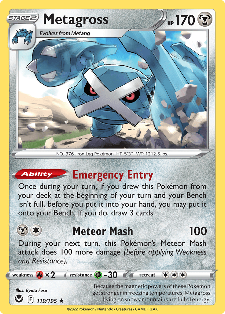 Silver Tempest Metagross 119