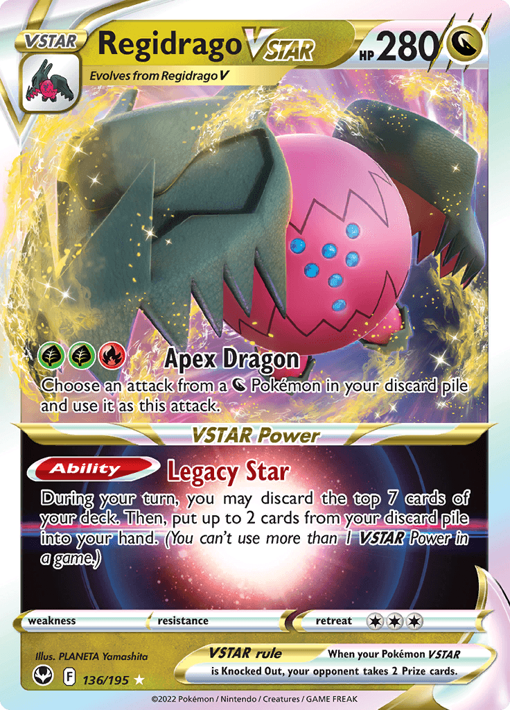 Silver Tempest Regidrago VSTAR 136