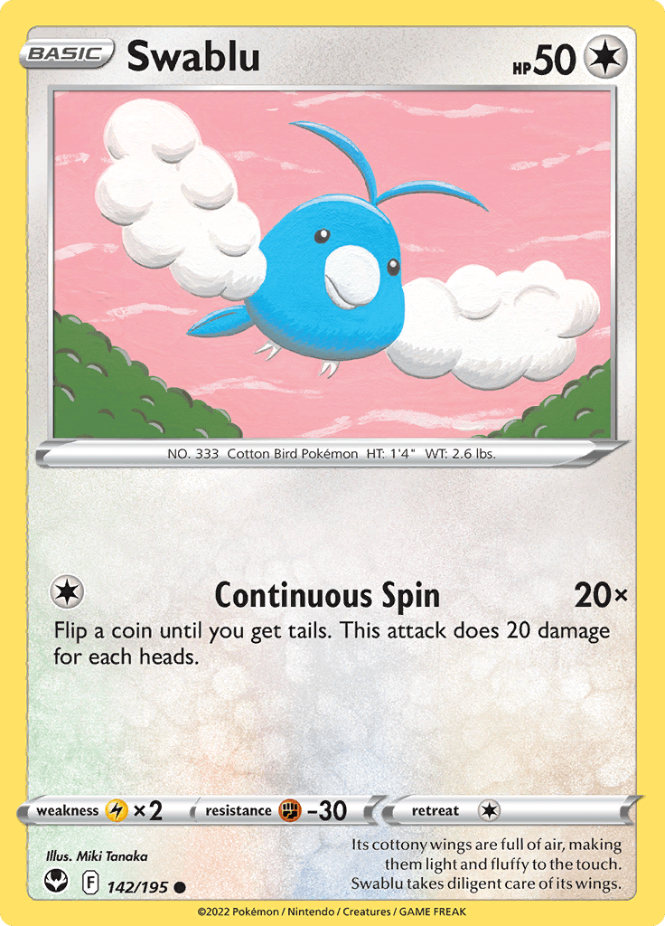 Silver Tempest Swablu 142