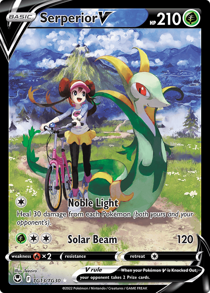Silver Tempest Trainer Subset Serperior V 228