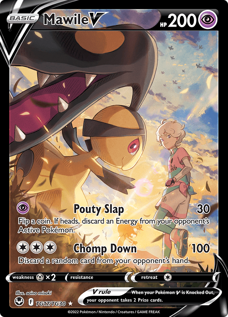 Silver Tempest Trainer Subset Mawile V 232