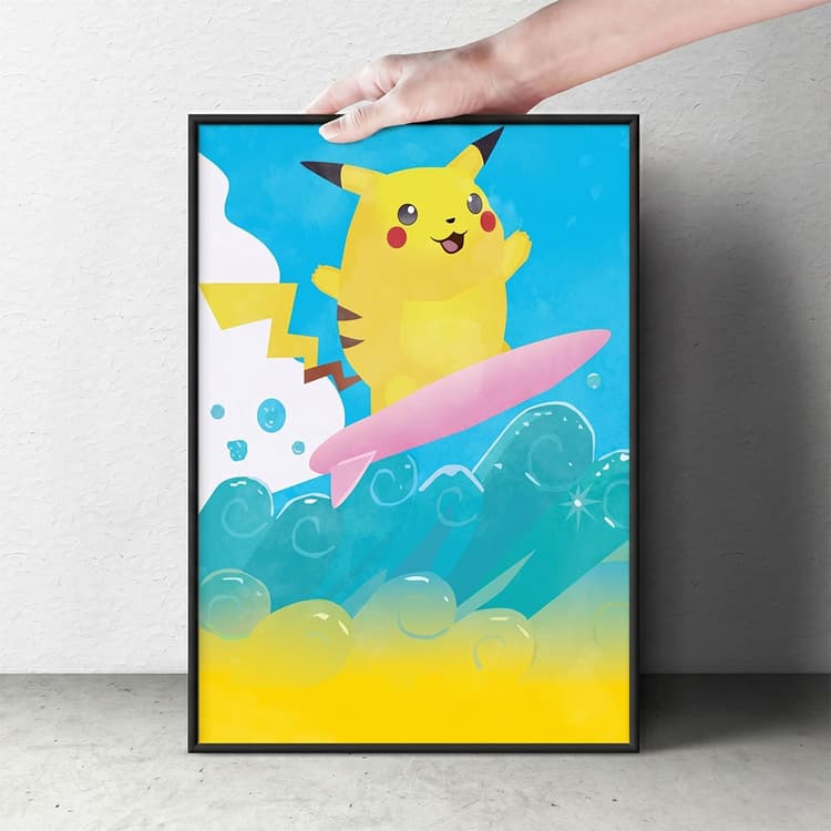 Surfing Pikachu