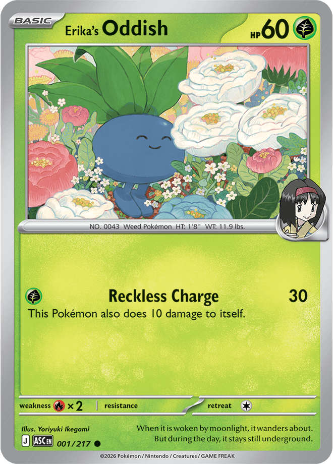 Ascended Heroes Erika's Oddish