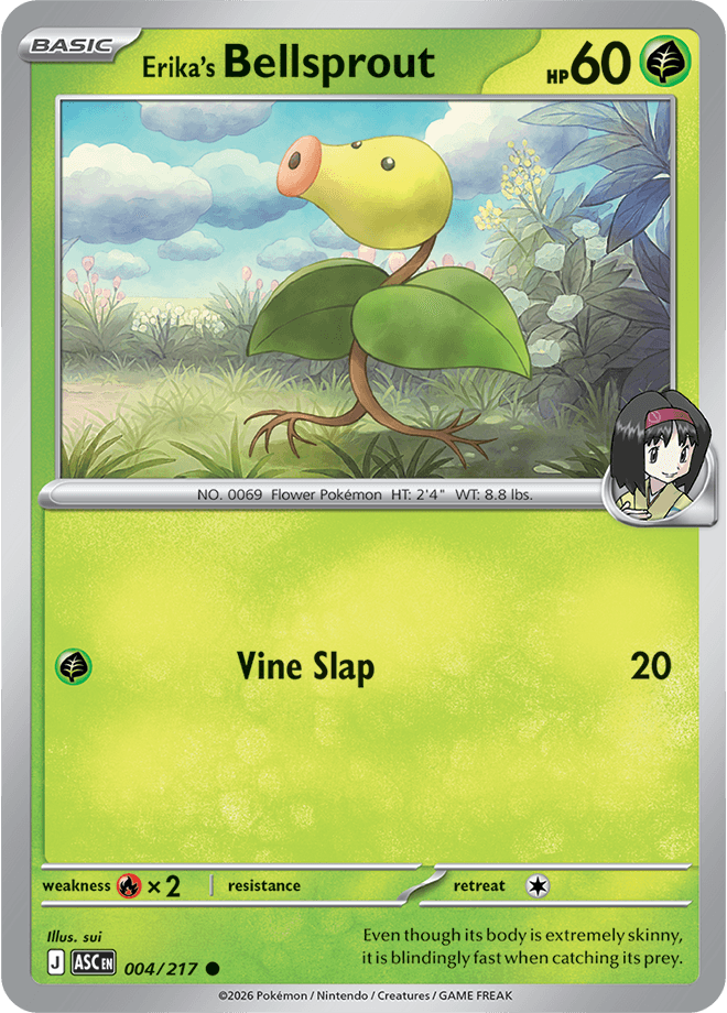 Ascended Heroes Erika's Bellsprout