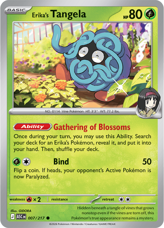 Ascended Heroes Erika's Tangela