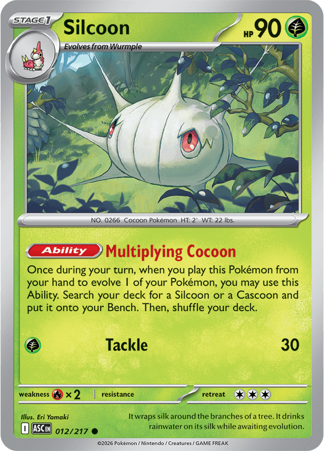 Ascended Heroes Silcoon