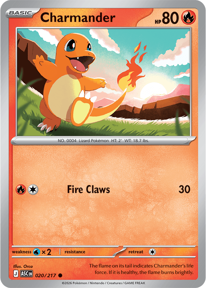 Ascended Heroes Charmander
