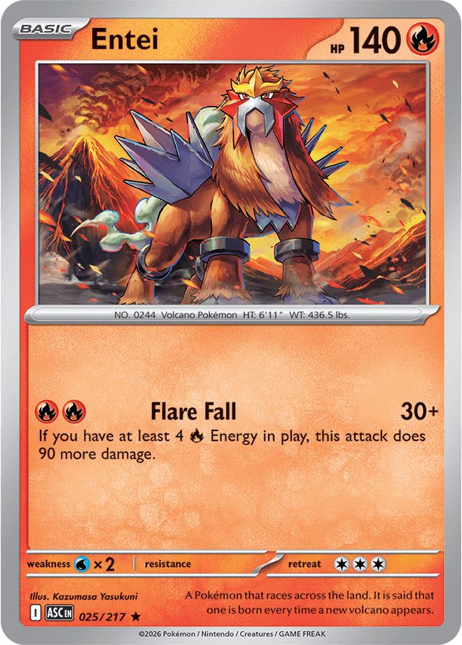 Ascended Heroes Entei