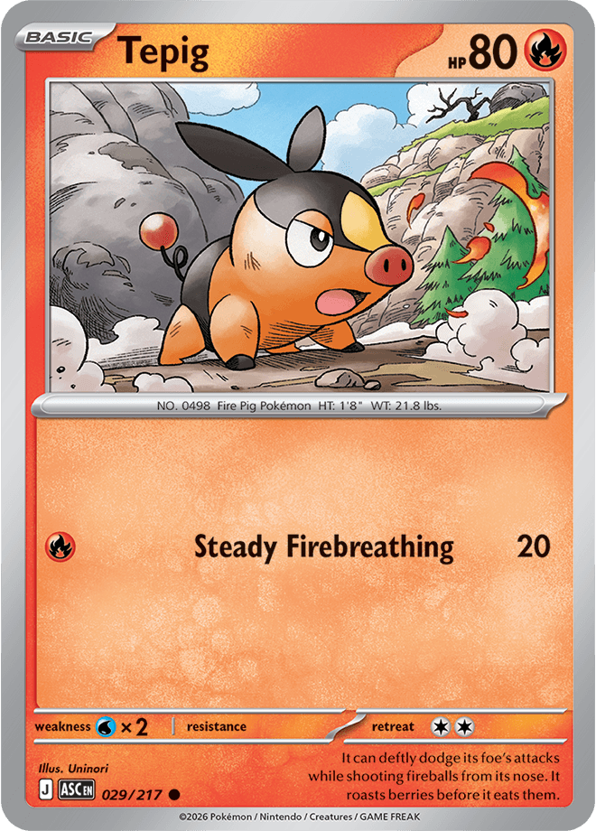 Ascended Heroes Tepig