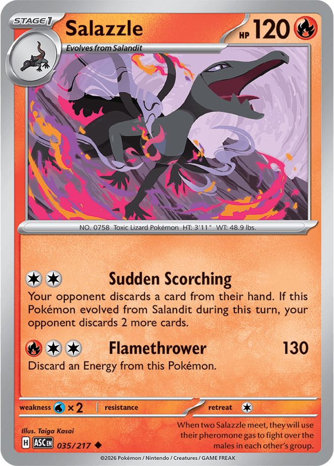 Ascended Heroes Salazzle