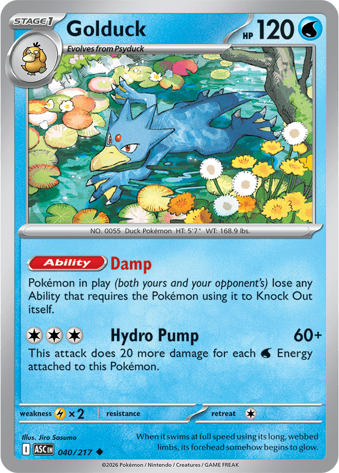 Ascended Heroes Golduck