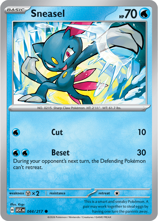 Ascended Heroes Sneasel
