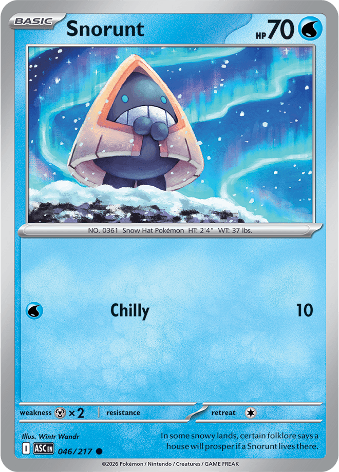 Ascended Heroes Snorunt