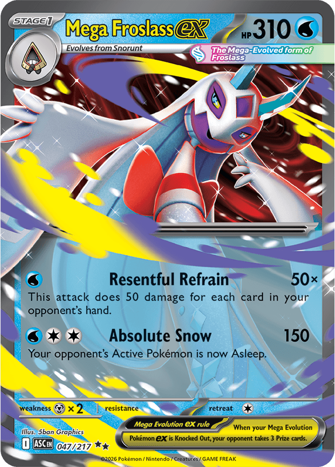 Ascended Heroes Mega Froslass ex