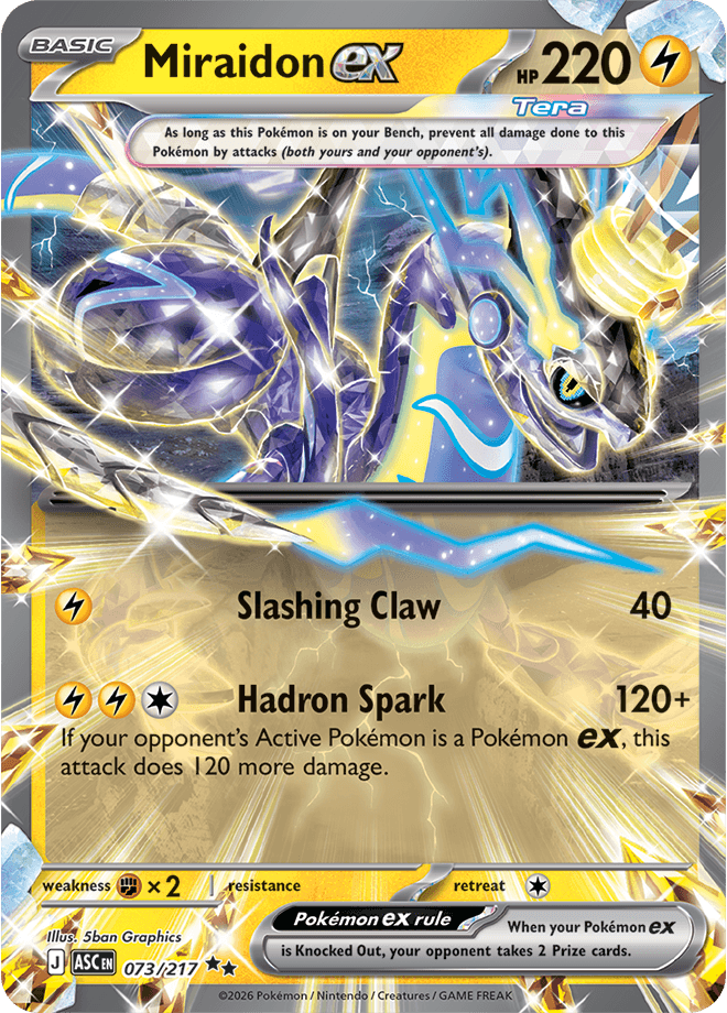 Ascended Heroes Miraidon ex