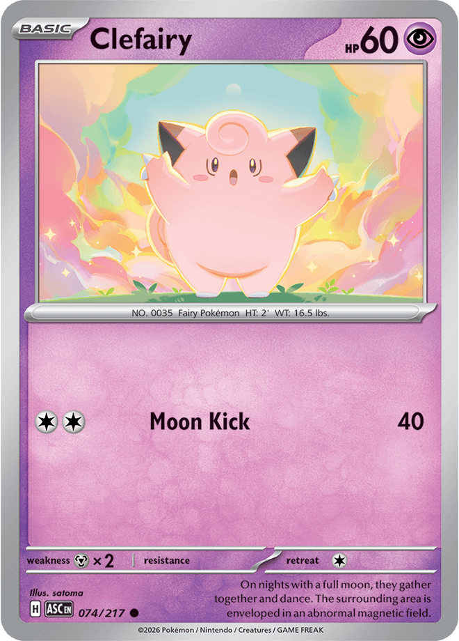 Ascended Heroes Clefairy