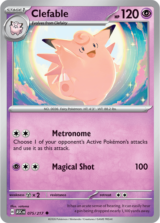 Ascended Heroes Clefable