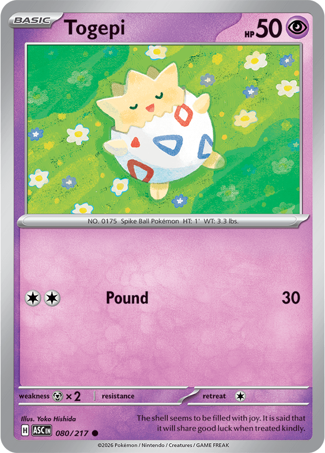 Ascended Heroes Togepi