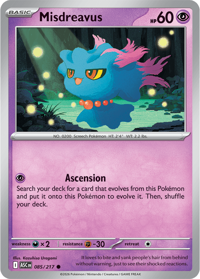 Ascended Heroes Misdreavus