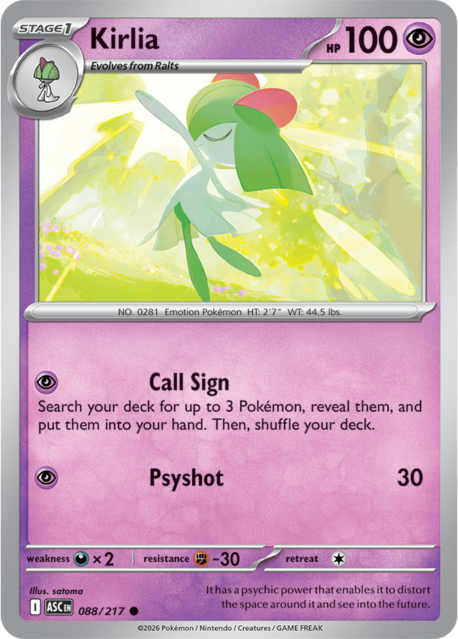 Ascended Heroes Kirlia