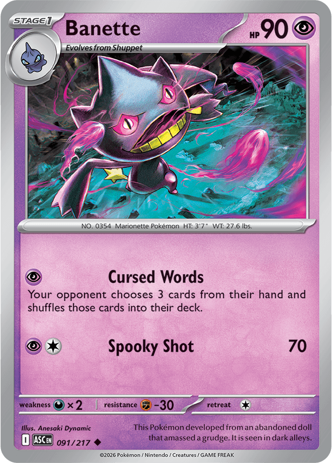 Ascended Heroes Banette