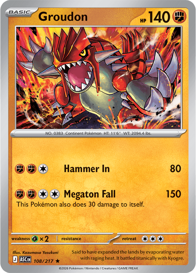 Ascended Heroes Groudon