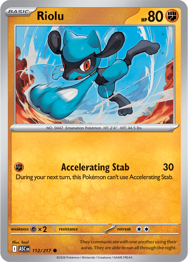 Ascended Heroes Riolu