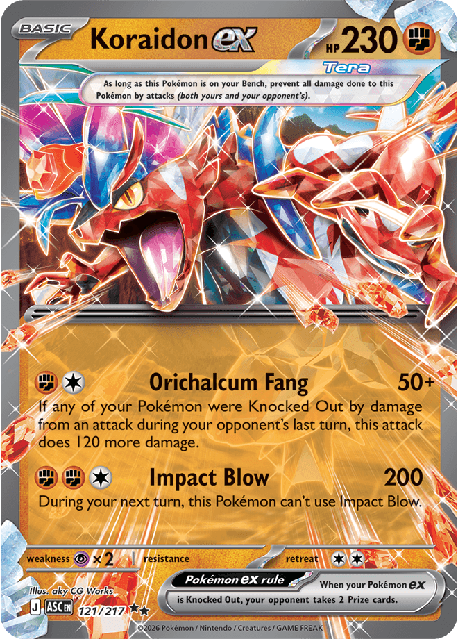 Ascended Heroes Koraidon ex