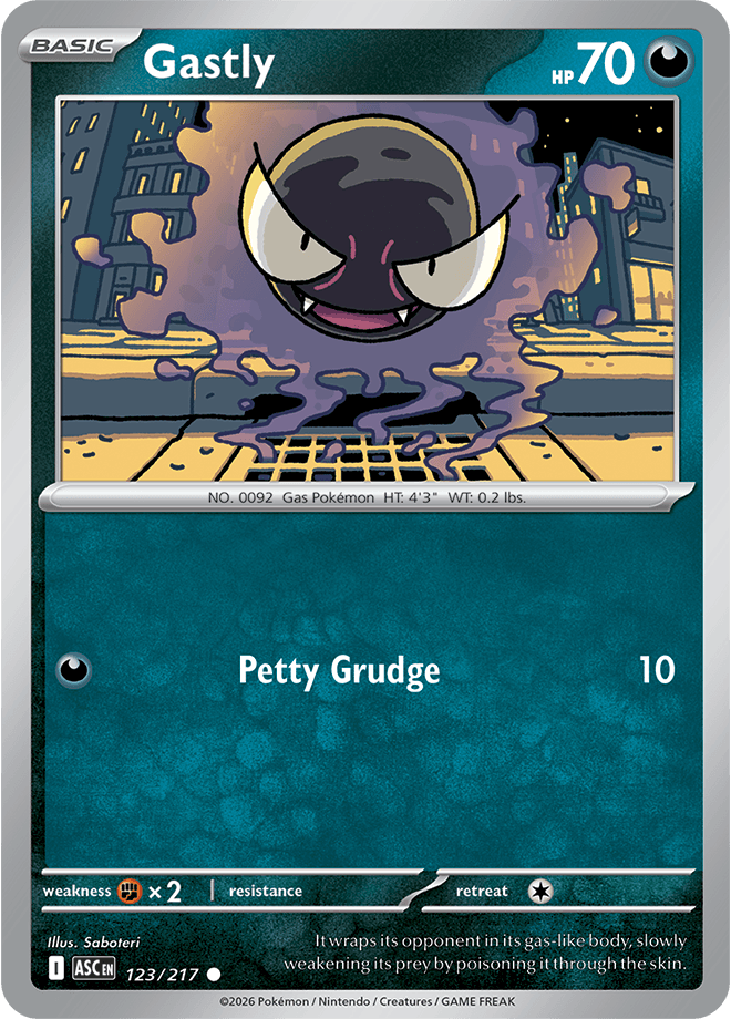Ascended Heroes Gastly