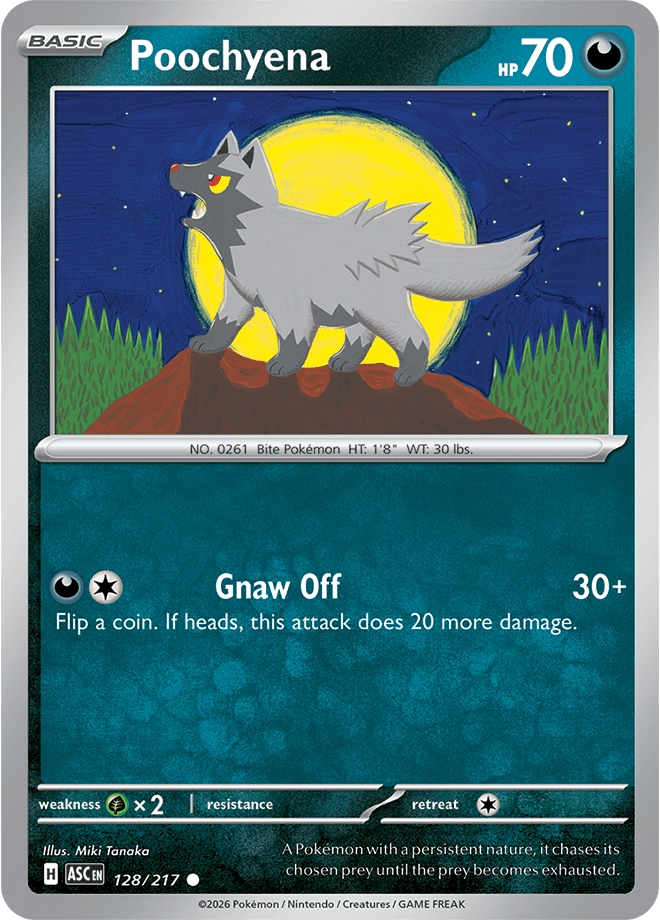 Ascended Heroes Poochyena