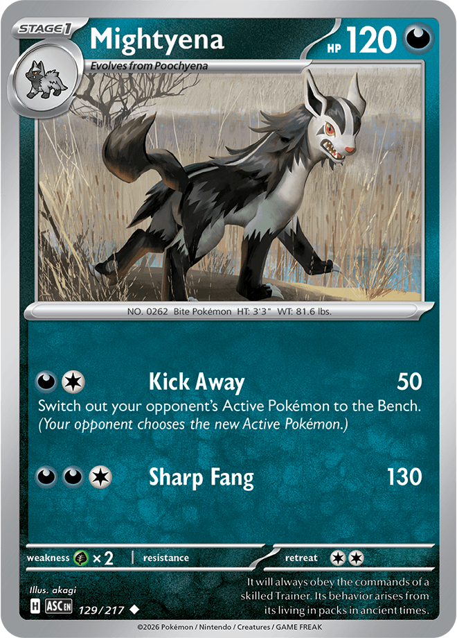 Ascended Heroes Mightyena