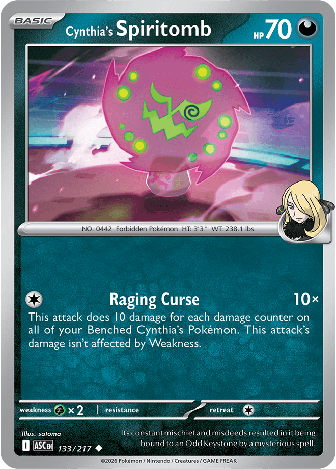 Ascended Heroes Cynthia's Spiritomb