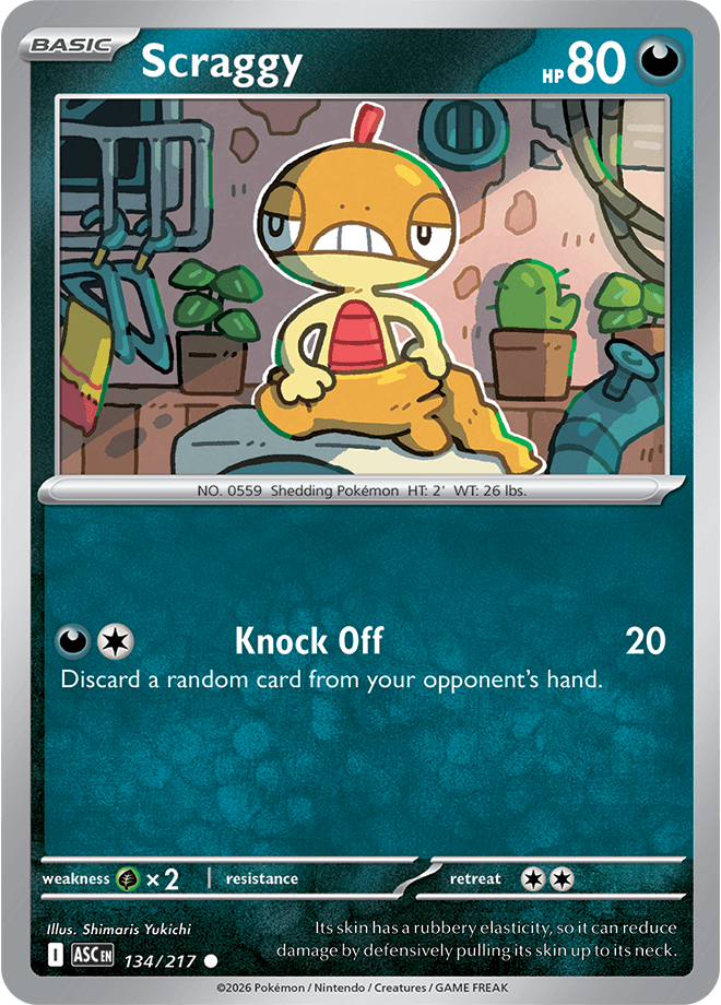 Ascended Heroes Scraggy