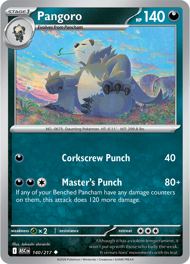 Ascended Heroes Pangoro